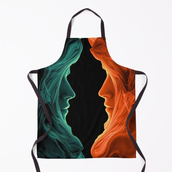 Item preview, Dual Faces – Teal & Orange Sculpture Flow designed and sold by Bellassi.