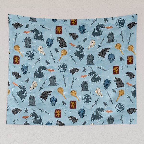 Item preview, Winter is Coming - Game of Thrones Inspired Pattern designed and sold by Mira.Made.