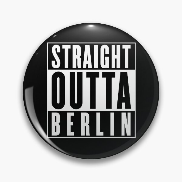 Item preview, Straight outta Berlin (white) designed and sold by VEB Ostladen.