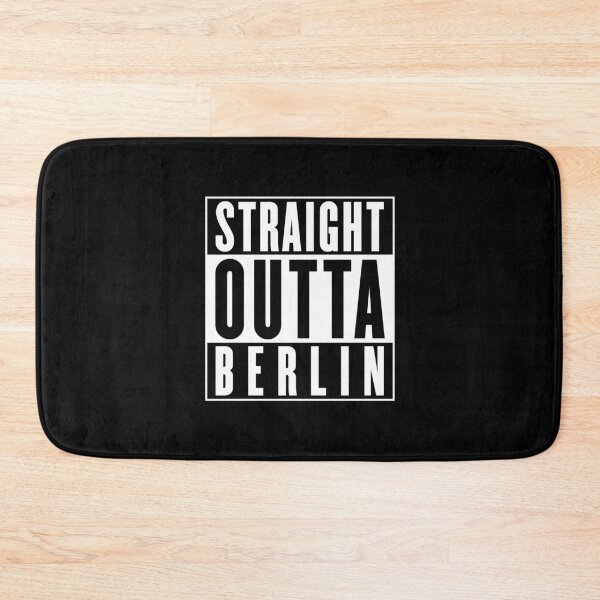 Item preview, Straight outta Berlin (white) designed and sold by VEB Ostladen.
