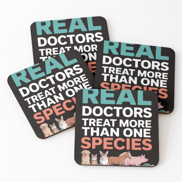 Item preview, Veterinarian Real Doctors Treat More Than One Species designed and sold by MelSurf.