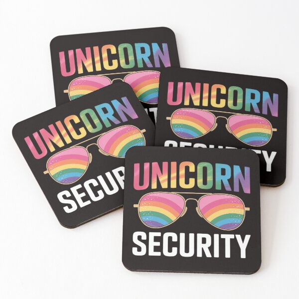 Item preview, Unicorn Security Birthday Family Halloween Mom Dad designed and sold by MelSurf.