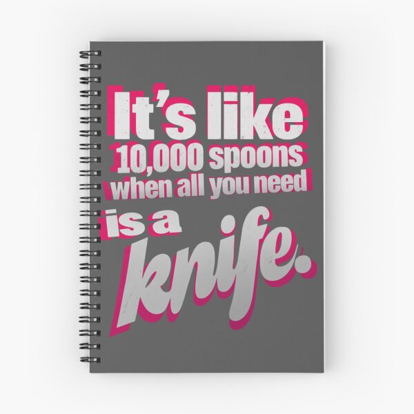 Item preview, It's like 10,000 spoons when all you need is a knife designed and sold by Stefrait-7.