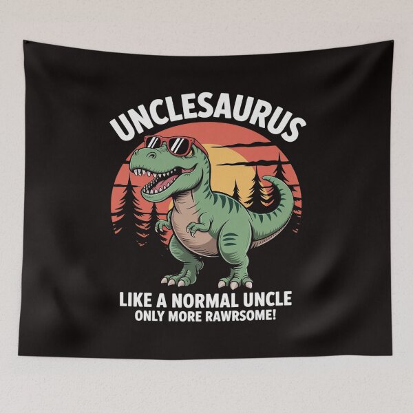 Item preview, Unclesaurus Like A Normal Uncle Only More Rawrsome designed and sold by MelSurf.