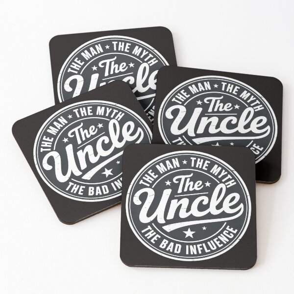 Item preview, Uncle The Man The Myth The Bad Influence Emblem designed and sold by MelSurf.