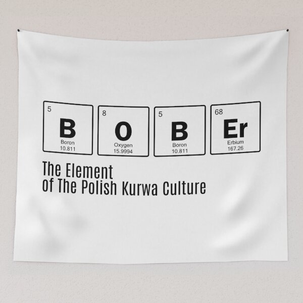 Item preview,  Bober Periodic Table Polish Kurwa  designed and sold by Anniko Art Studio.