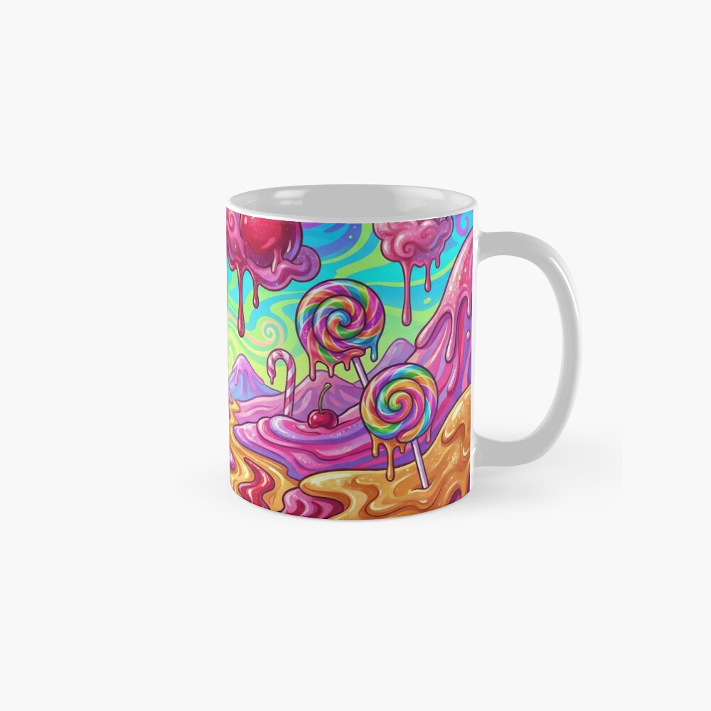 Melting Candyland mug