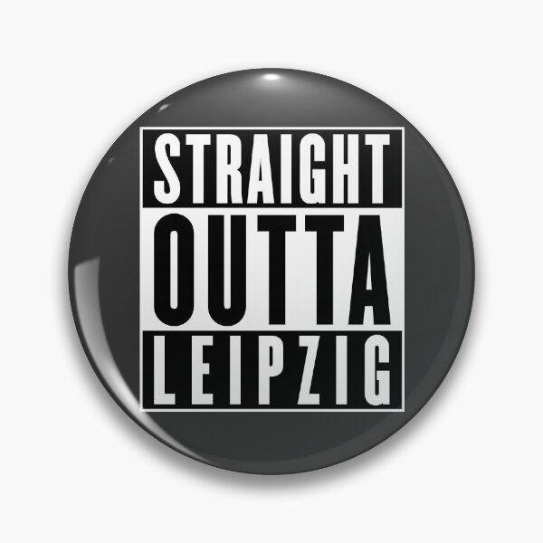 Item preview, Straight outta Leipzig (black and white) designed and sold by VEB Ostladen.
