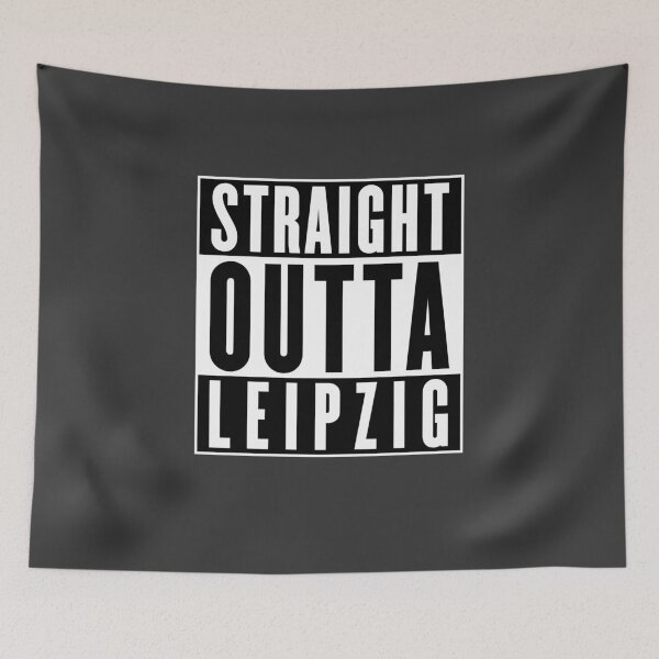 Item preview, Straight outta Leipzig (black and white) designed and sold by VEB Ostladen.