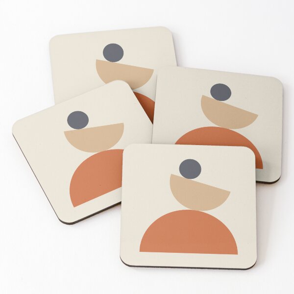 Item preview, Minimal Geometric Balance Abstract Art designed and sold by Tato's.