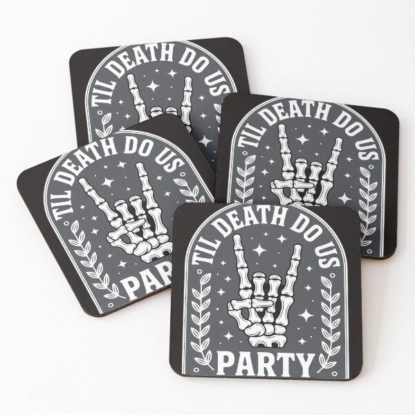 Item preview, Til Death Do Us Party Halloween Bachelorette Matching designed and sold by MelSurf.