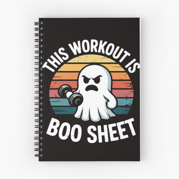 Item preview, This Workout Is Boo Sheet Halloween Ghost Exercise Gym designed and sold by MelSurf.
