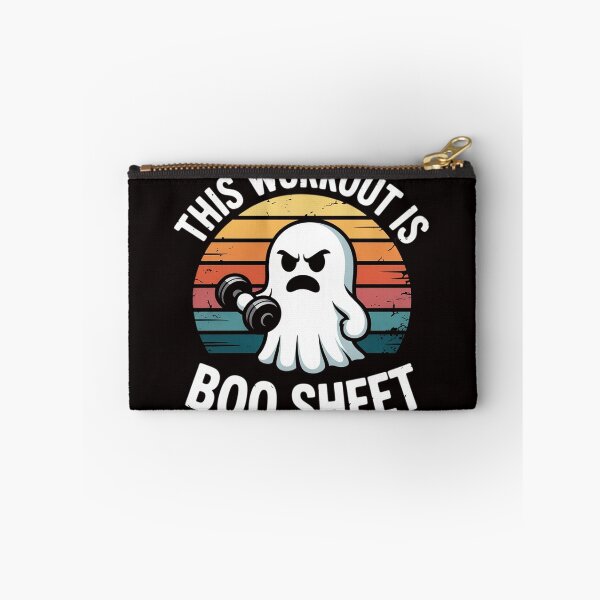 Item preview, This Workout Is Boo Sheet Halloween Ghost Exercise Gym designed and sold by MelSurf.