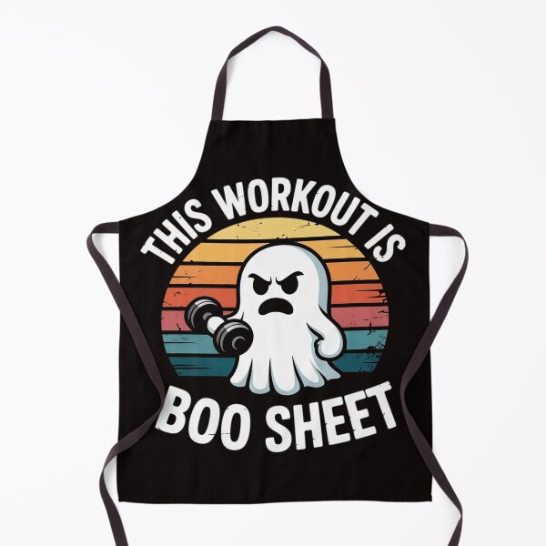 Item preview, This Workout Is Boo Sheet Halloween Ghost Exercise Gym designed and sold by MelSurf.