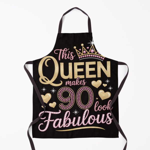 Item preview, This Queen Makes 90 Look Fabulous 90th Birthday Queen B-day designed and sold by MelSurf.