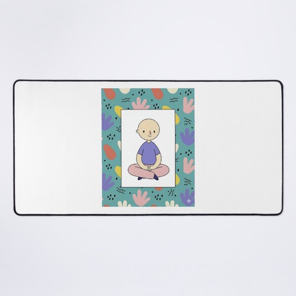 Item preview, Character in Minimalist Frame With Abstract Patterns designed and sold by Gbboii.