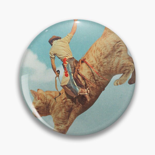 Item preview, Meehaw - Rodeo Cat / Bronc designed and sold by Vertigo Artography.