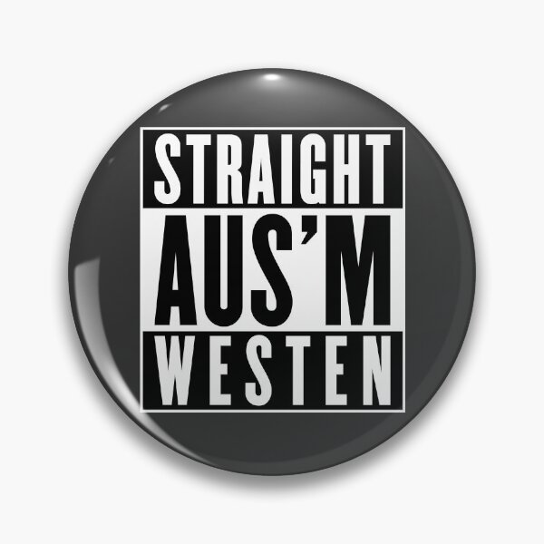Item preview, Straight from the West (black and white) designed and sold by VEB Ostladen.
