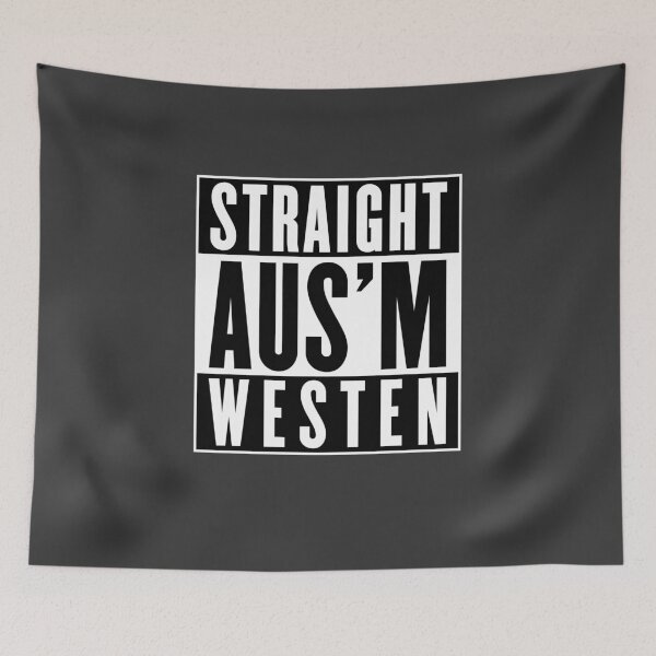 Item preview, Straight from the West (black and white) designed and sold by VEB Ostladen.