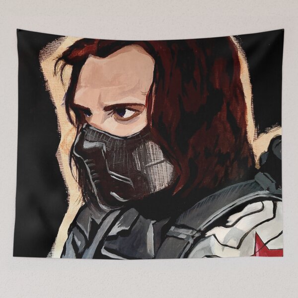 Item preview, The Winter Soldier designed and sold by opalnocturneart.