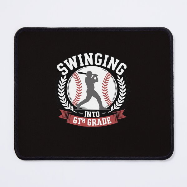 Item preview, Swinging Into 6th Grade First Day Of School Baseball designed and sold by ControlCenter.