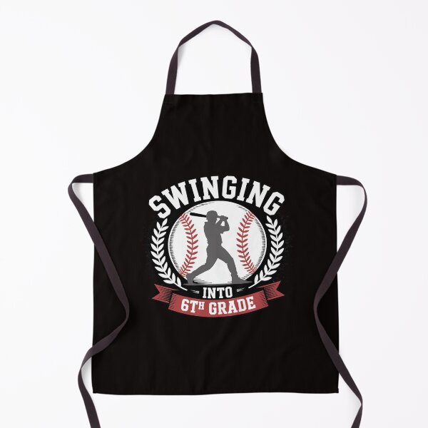 Item preview, Swinging Into 6th Grade First Day Of School Baseball designed and sold by ControlCenter.