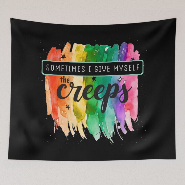 Item preview, Sometimes I give myself the creeps designed and sold by Stefrait-7.