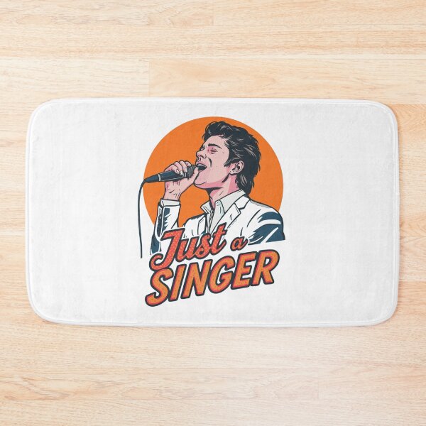 Item preview, Just a Singer – Retro Pop Illustration designed and sold by RED-MOUSE.