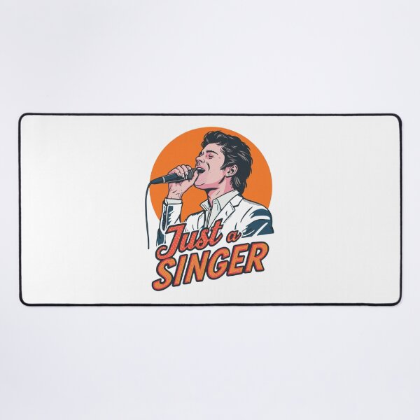 Item preview, Just a Singer – Retro Pop Illustration designed and sold by RED-MOUSE.