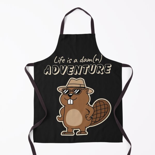 Item preview, Life is a Dam(n) Adventure | Funny Beaver | Dam It designed and sold by Anniko Art Studio.