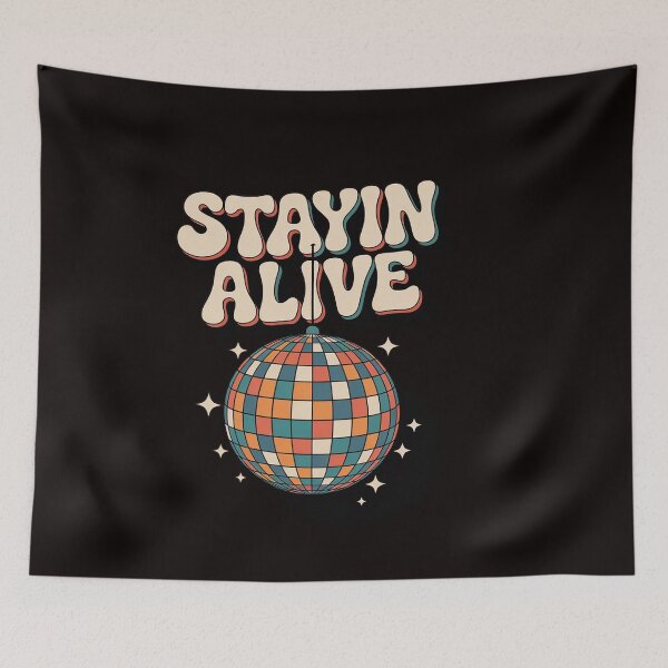Item preview, Stayin' Alive Bridesmaid Bride 80s Disco Bachelorette Party designed and sold by ControlCenter.