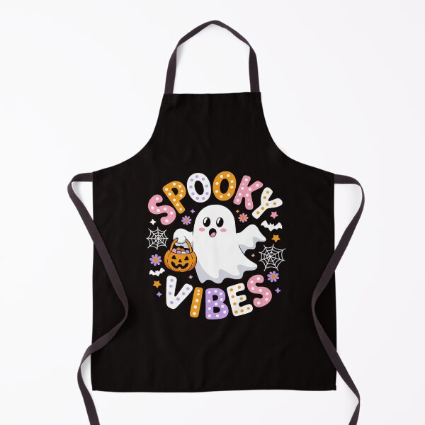 Item preview, Spooky Vibes Ghost Halloween Women Girls Kids designed and sold by ControlCenter.