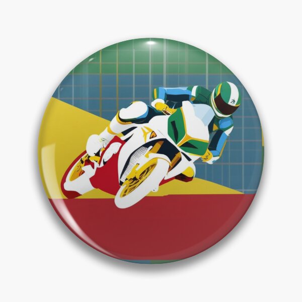 Item preview, Isle of Man TT – Manx Cornering Racer Poster designed and sold by Speeddust.