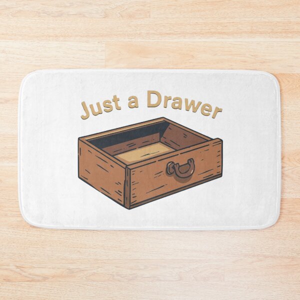 Item preview, Just a Drawer – Minimal Cartoon Illustration designed and sold by RED-MOUSE.