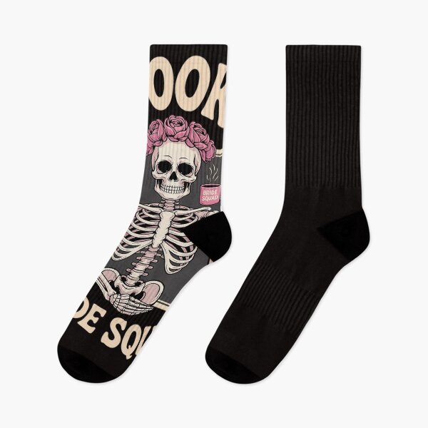 Item preview, Spooky Bride Squad Skeleton Halloween Bachelorette Party designed and sold by ControlCenter.