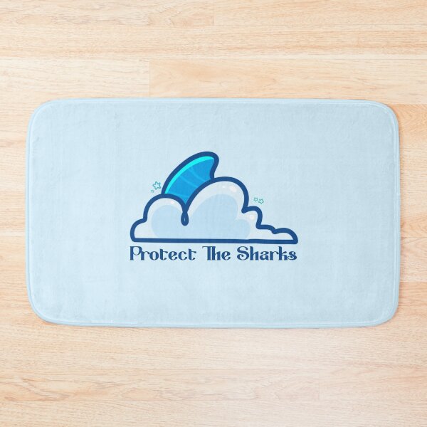 Item preview, Protect The Sharks Shark Fin designed and sold by Aloe and Monstera.