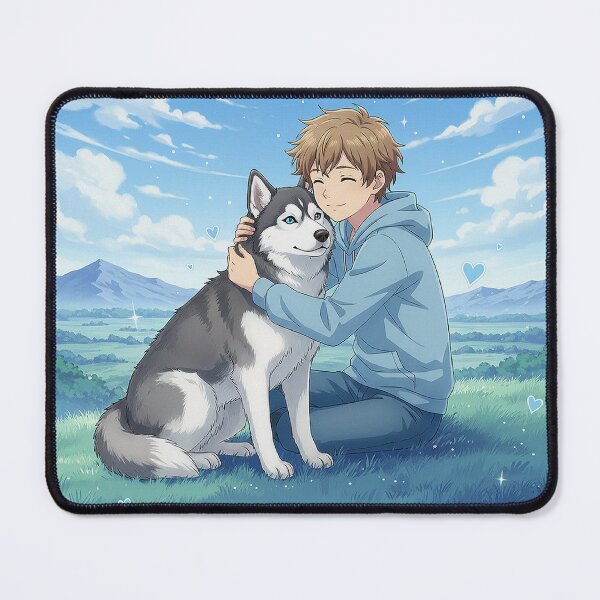 Item preview, With my dog in the meadows designed and sold by orlarclip.