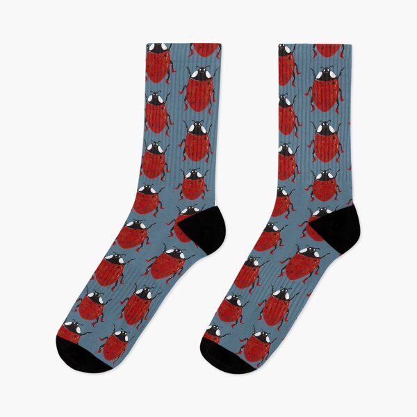 Item preview, Cosmic Ladybug in Red Boots – Celestial Constellation Insect Art | Sun & Moon Astrology Illustration designed and sold by Jemma Jamie Skidmore.