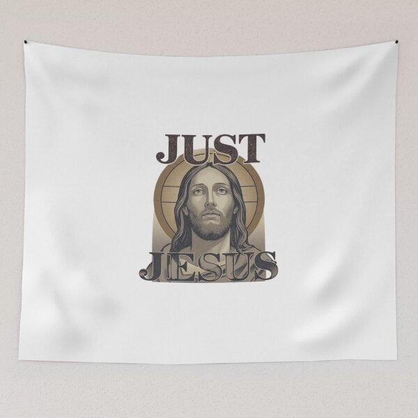 Item preview, Just Jesus – Modern Sacred Art designed and sold by RED-MOUSE.