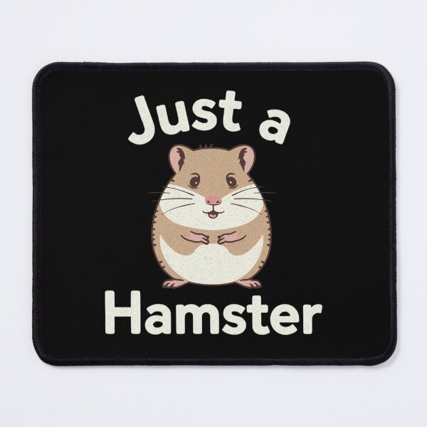 Item preview, Just a Hamster – Cute Minimal Animal Art designed and sold by RED-MOUSE.