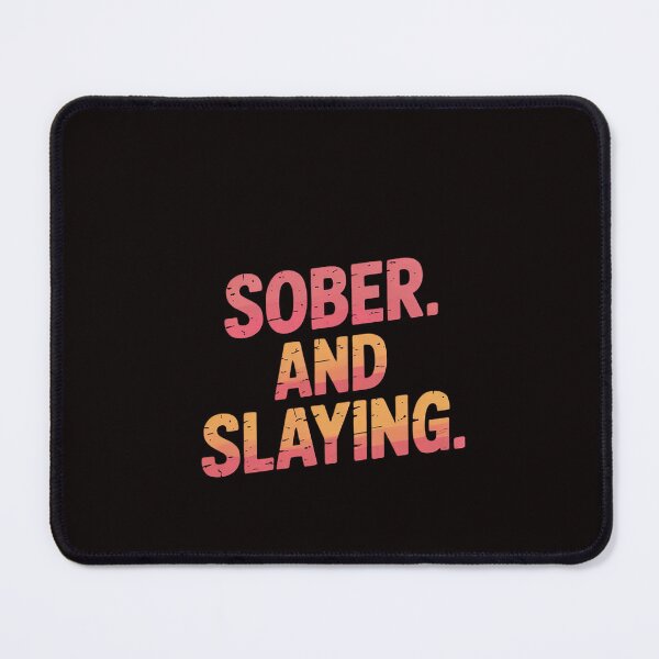 Item preview, Sober and Slaying For Alcohol Fighters designed and sold by RatCurry.