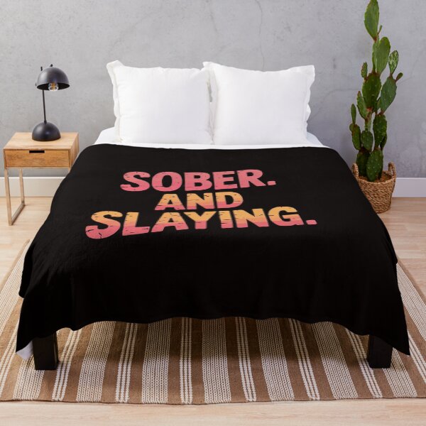 Item preview, Sober and Slaying For Alcohol Fighters designed and sold by RatCurry.