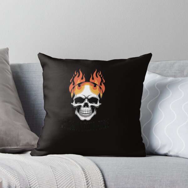 Item preview, Skull on fire everything is fine designed and sold by RatCurry.