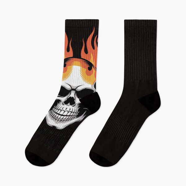 Item preview, Skull on fire everything is fine designed and sold by RatCurry.