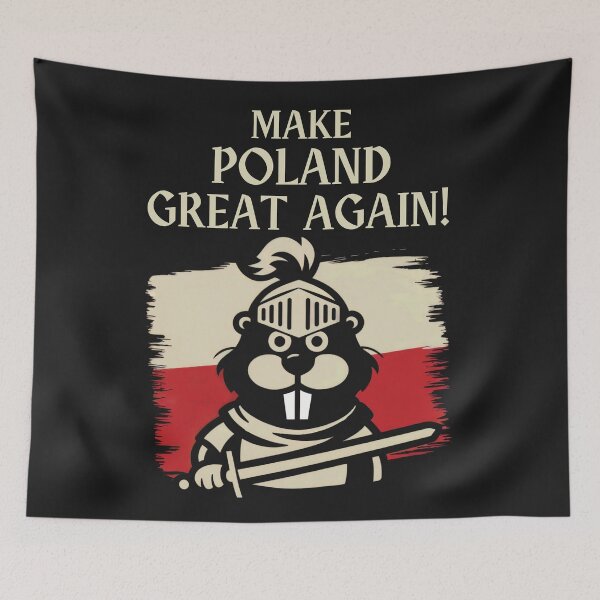 Item preview, Make Poland Great Again |  Polish Beaver |  Polish Pride | Polish Bobr | Bober Meme designed and sold by Anniko Art Studio.