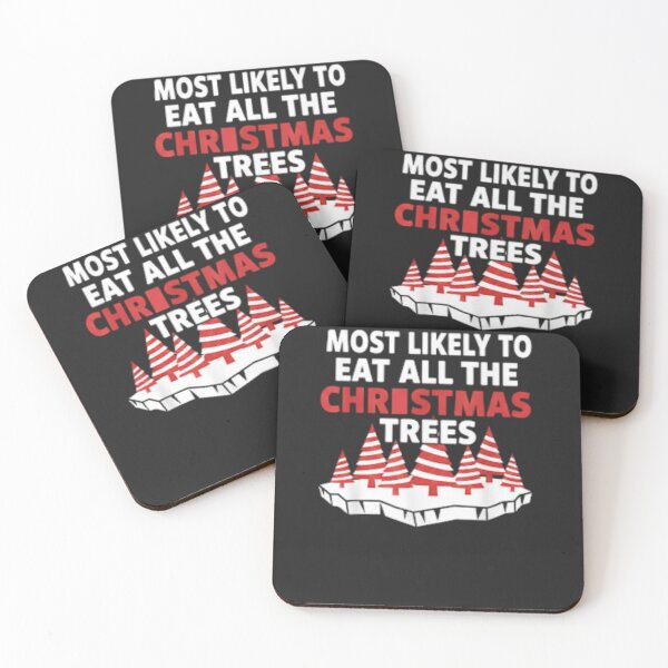 Item preview, Retro Most Likely to Eat All The Christmas Tree Cakes Debbie designed and sold by MarylaInvest.