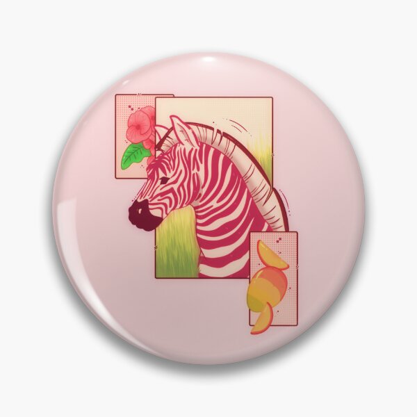 Item preview, Pink Zebra Mango Flower designed and sold by Aloe and Monstera.