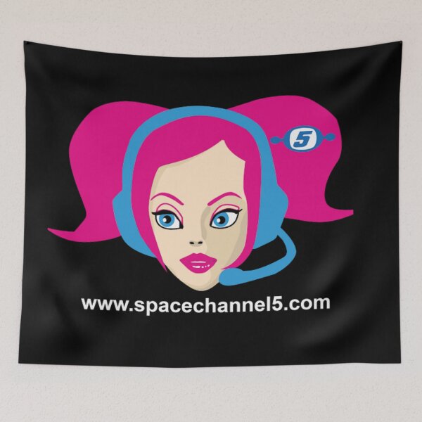 Item preview, Space Channel 5 Ulala Head and Logo designed and sold by oohkissykissy.
