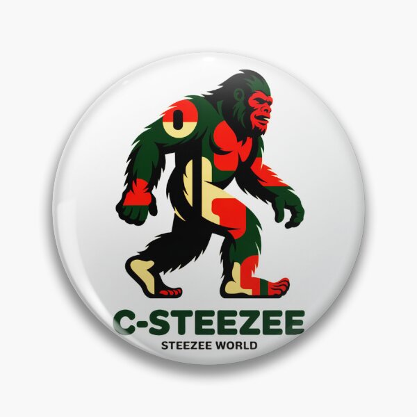 Item preview, C-Steezee Abstract Bigfoot Sasquatch designed and sold by SteezeeStore.