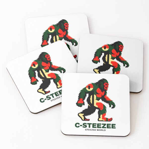 Item preview, C-Steezee Abstract Bigfoot Sasquatch designed and sold by SteezeeStore.